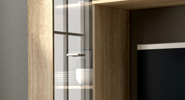 Meblościanka ALEX BIAŁY